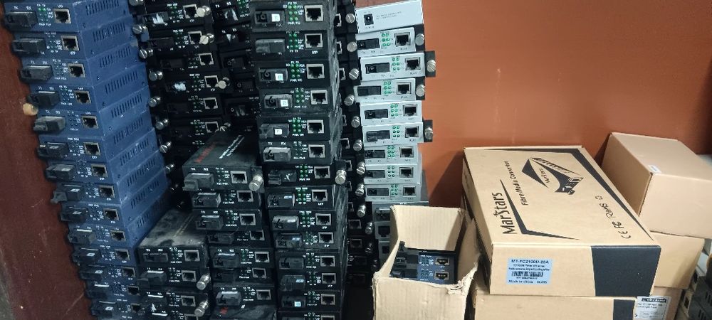 Медиа конвертор 10/100 -20 км