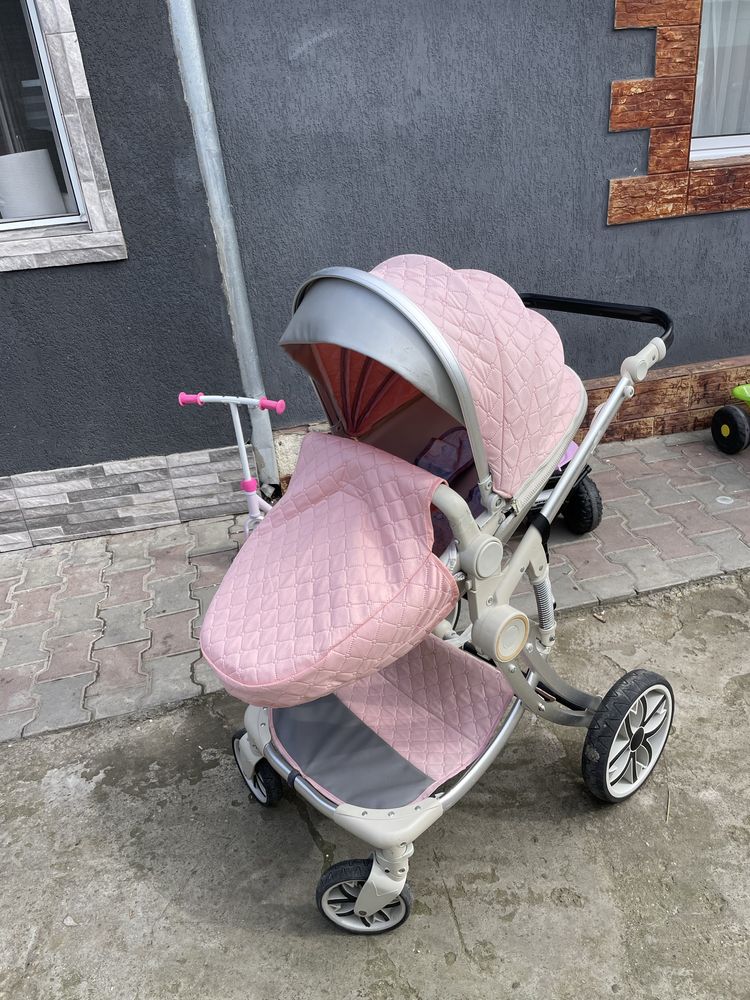 Carucior 2 în 1