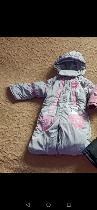 Зимний комбинезон трансформер