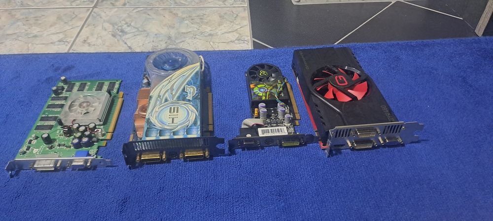 Pachet componente pc, placa video, retea