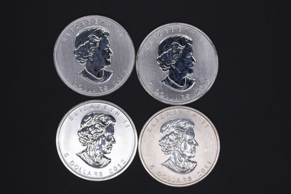 Инвестиционни монети, сребро, 1 оз / унция