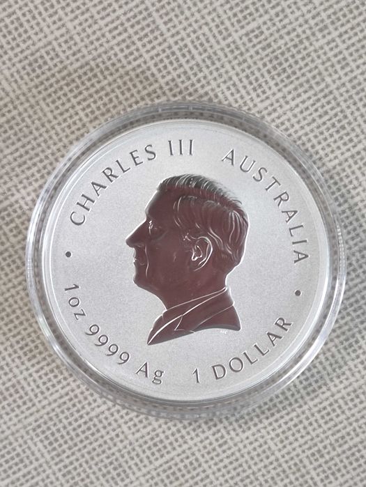 Сребърни монети от 1 тройунция 999 чисто сребро