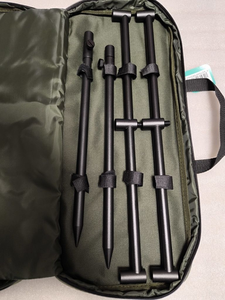 SET 2 BUZZ BARI FEEDER 3 Posturi 50 cm + 4 Suporti Feeder