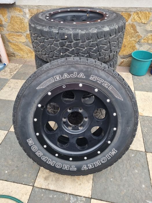 Jante DELTA  cu Anvelope  6x139   pe 18 Mickey Thompson