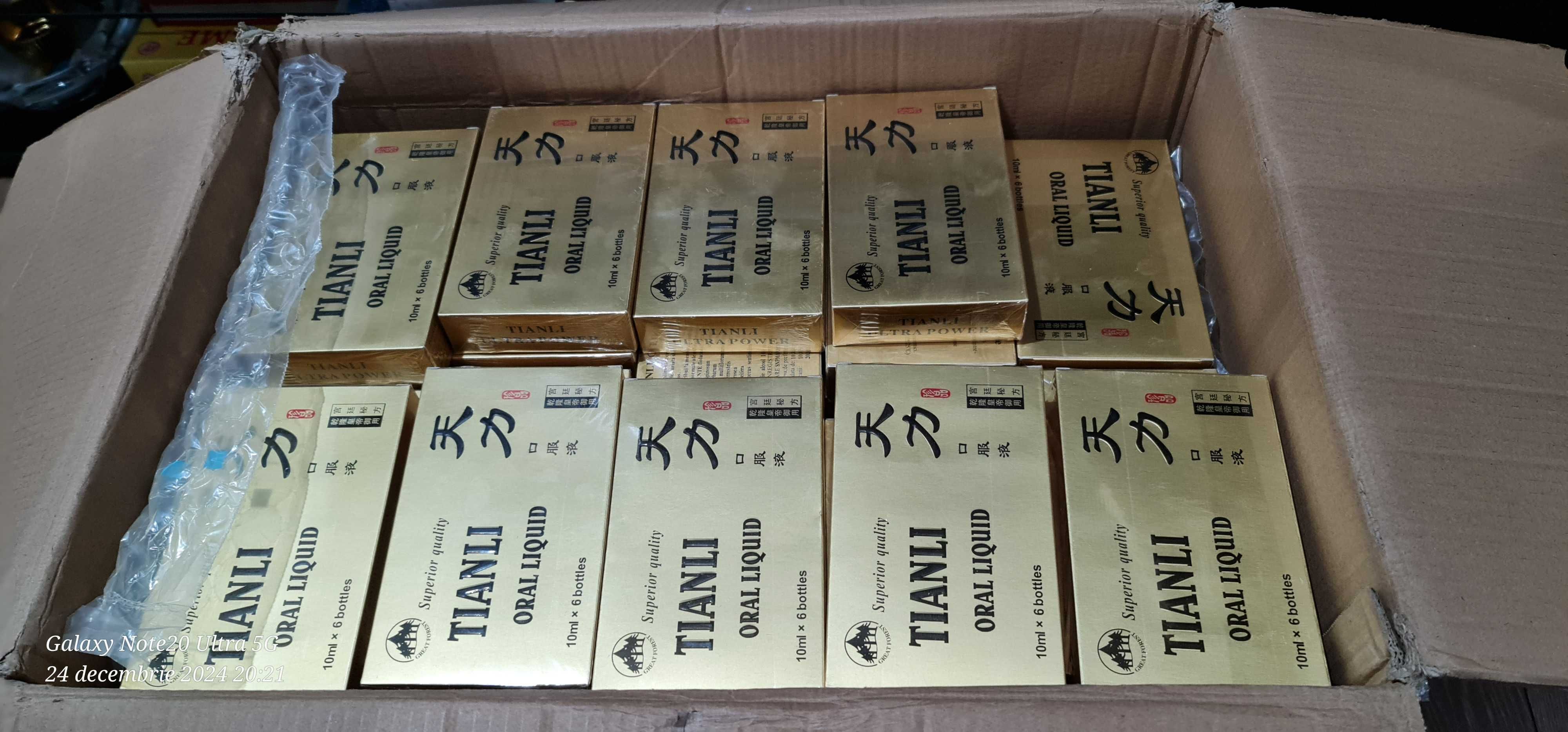 Tianli, cel mai mic pret din Romania, capac auriu, UltraPower Original