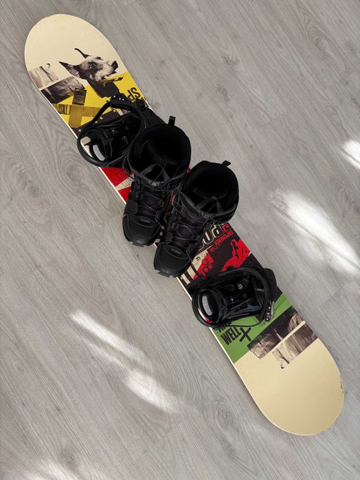 Set complet SNOWBOARD Firefly159 + legături Firefly + boots Salomon 43