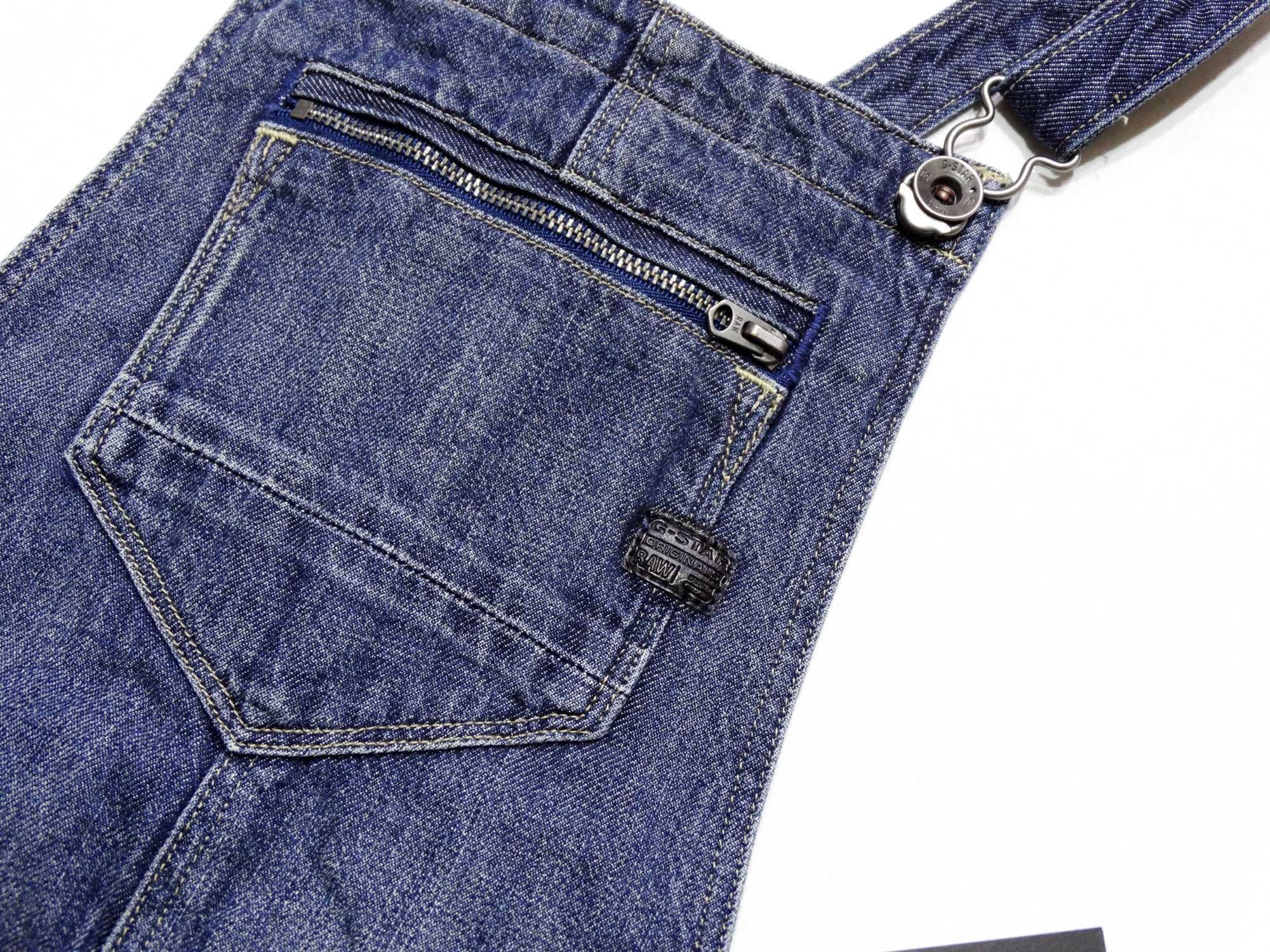 Нови Намалени G-star Midge Short Overall Дамски Гащеризон Р-р XS и XXS