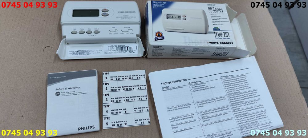 interfata controler WHITE RODGERS  nou 1F80-261