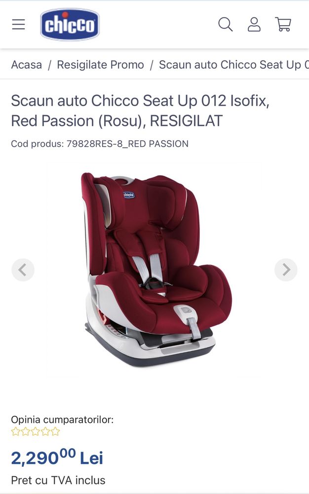 Scaun auto copii Chicco