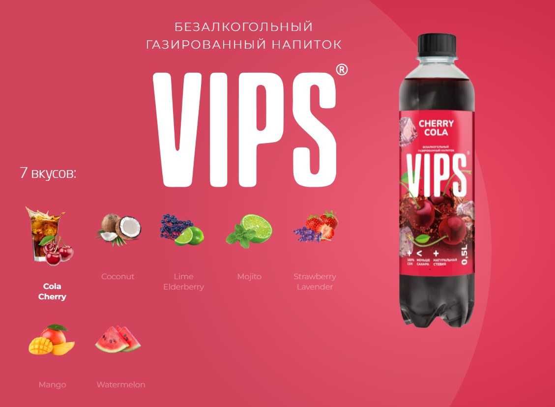 Российская Водная Компания Ниагара напитки VIPS и МОРСЭЛЬ