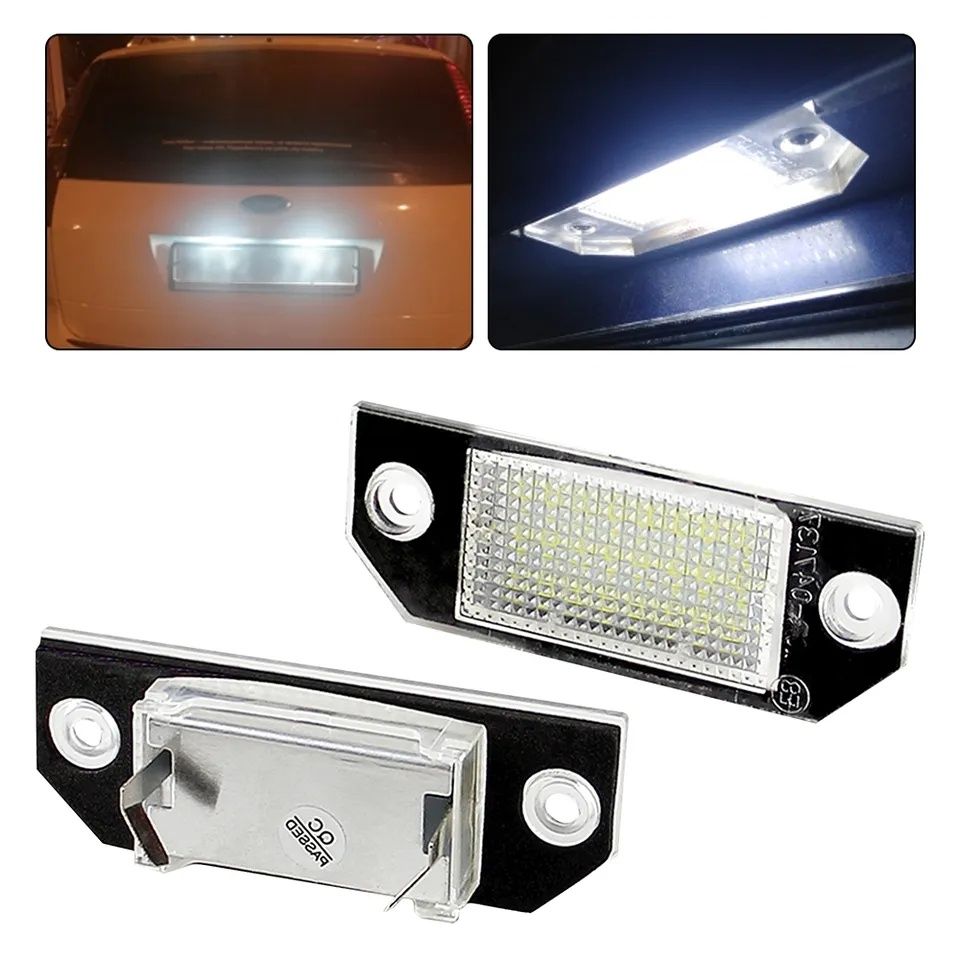 Set becuri lampi led numar inmatriculare Ford Focus MK2 C-Max