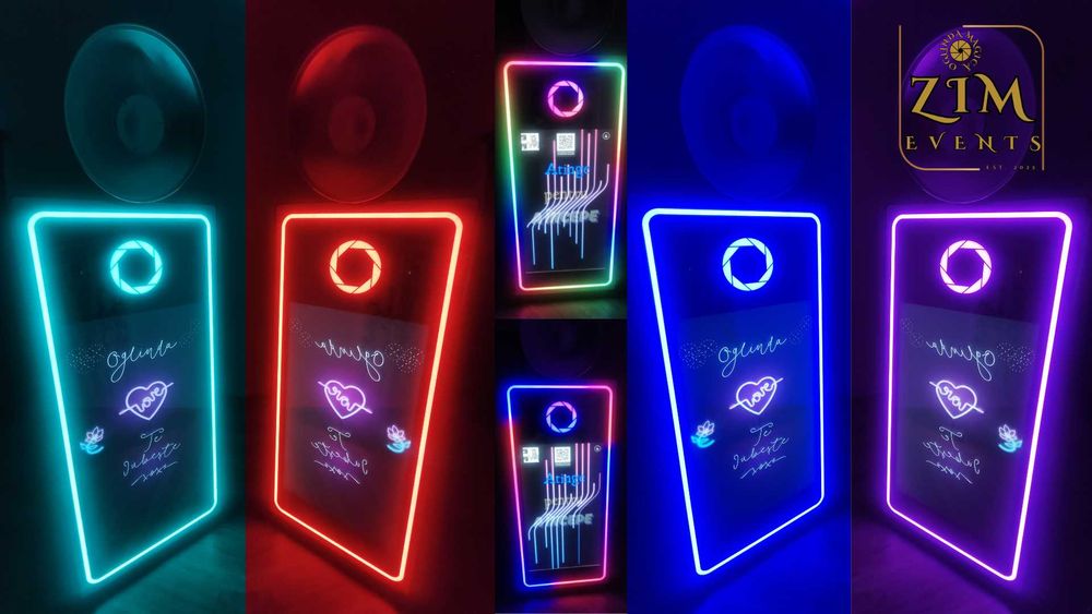 Oglinda Magică / Cabină foto / Selfie Tükör / Magic Mirror