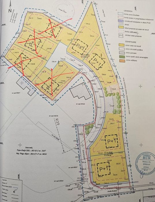 Terenuri intravilane construibile in Sfantu Gheorghe