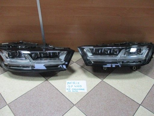 AUDI Q7 4M FAR FULL LED faruri matrix led 4M0 xenon droser modul 2014-