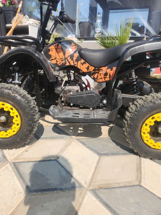 Atv negru pentru copii 3-16 ani