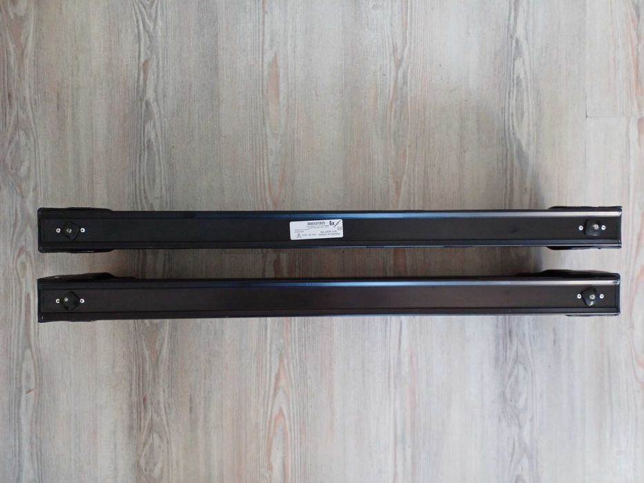 Suport schi snowboard Menabo Silver Ice BLACK 6 schi/4 snowboard