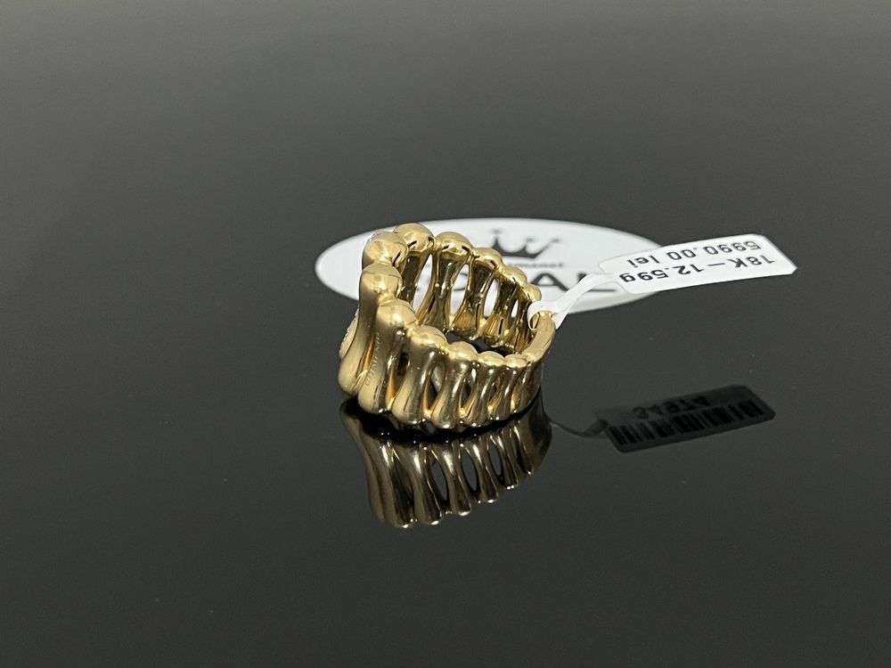 Bijuteria Royal CB : Inel dama cu diamante natirale 18K 12,59 gr