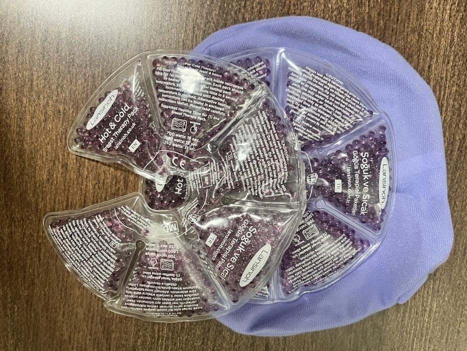 Терапия компреси за гърди Lansinoh и крем за зърна