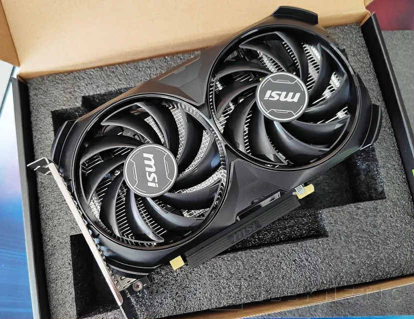 Nvidia msi rtx4060 8 gb ventus 2 x black