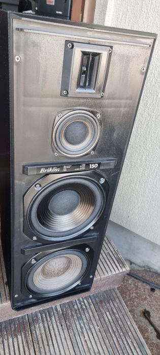 Boxe audiofil retro 1980 Briklin 150 ( canton sony cat bose jbl techni