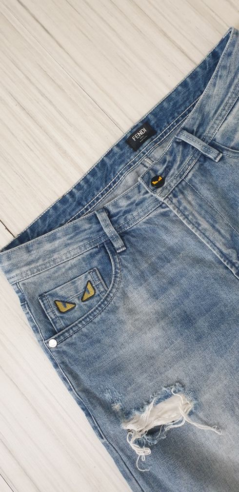 FENDI Roma Jeans Mens Size 32/32 НОВО! ОРИГИНАЛ Мъжки Дънки!