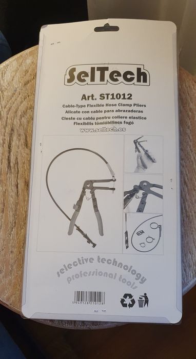 Cleste coliere elastice-furtune auto SelTech cu cablu autoblocant