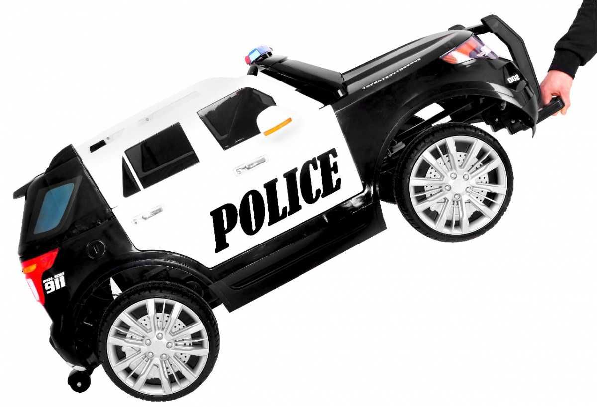 Детска Акумулаторен Джип Fire/Police, 90W, 12V/7Ah, R/C 2.4, EVA гуми