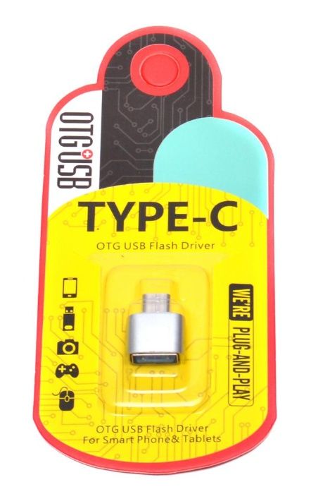 Преходник OTG от micro USB или Type C към USB