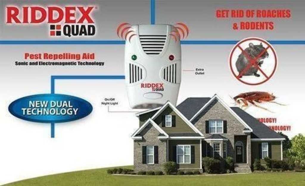 Устройство за борба с вредителите Riddex Quad