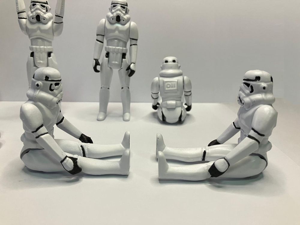 Vintage Stormtroopers-1977 Kenner Style.Printati 3D pt Army Building