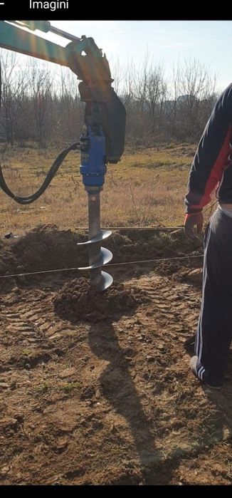 Închirieri Utilaje Construcții - Foreză & Burghiu 300mm