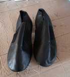 Pantofi de jazz din piele, confortabili, negru, 39