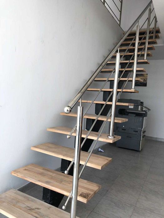 balustrada de inox