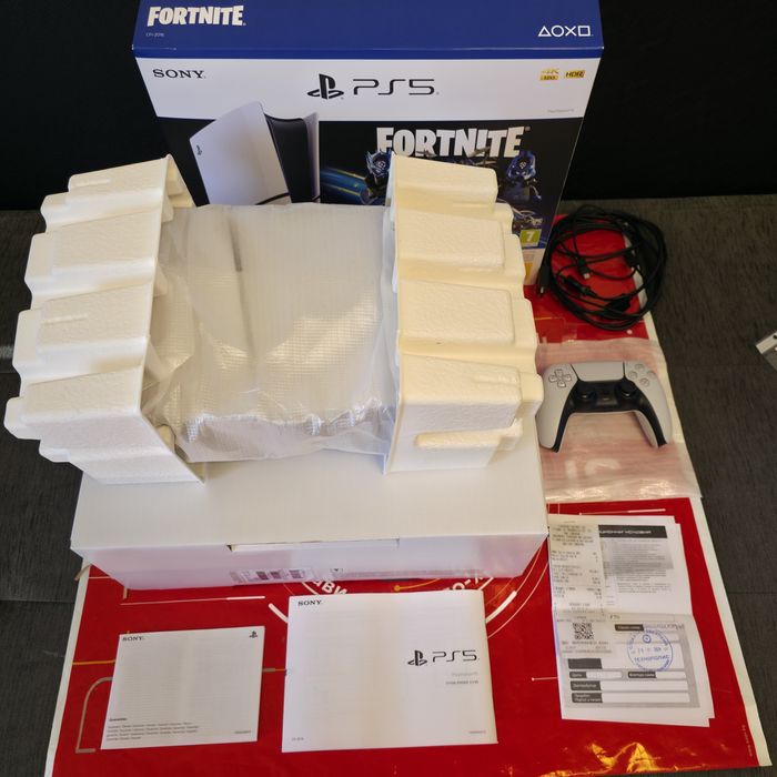 КАТО НОВ Sony Playstation 5 SLIM Гаранция Технополис PS5 | White