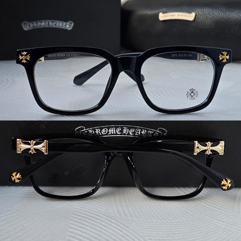 Очила за компютър Диоптрични рамки прозрачни слънчеви chrome hearts