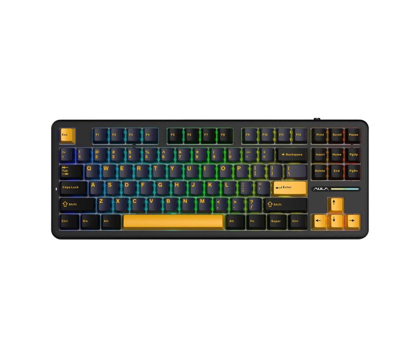 ; Механическая Клавиатура AULA F87 BLACK