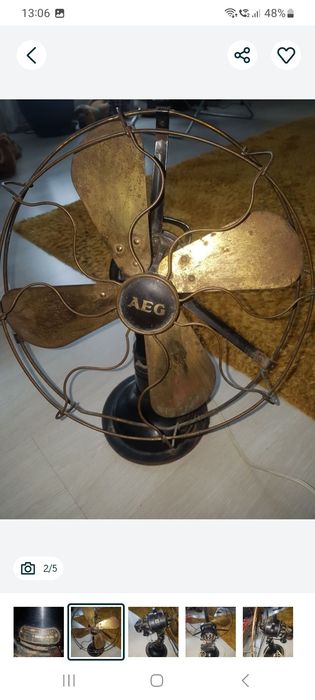 Piesa muzeu Ventilator