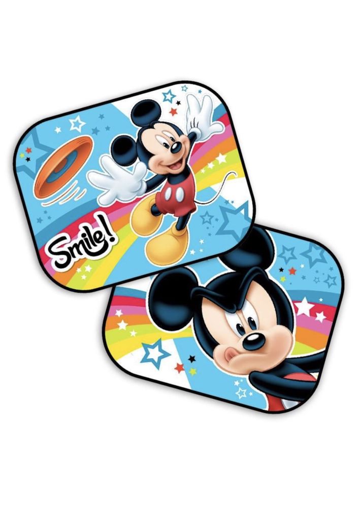 Set parasolare auto pentru geamurile laterale, Mickey Smile