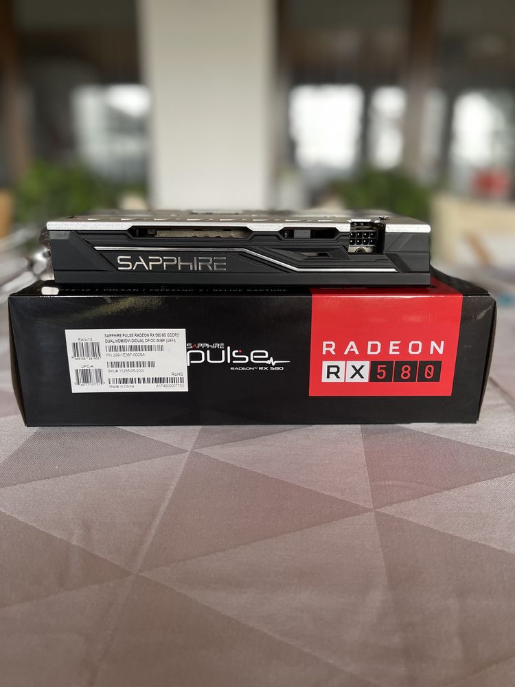 Видео карта Sapphire RX580 8GB