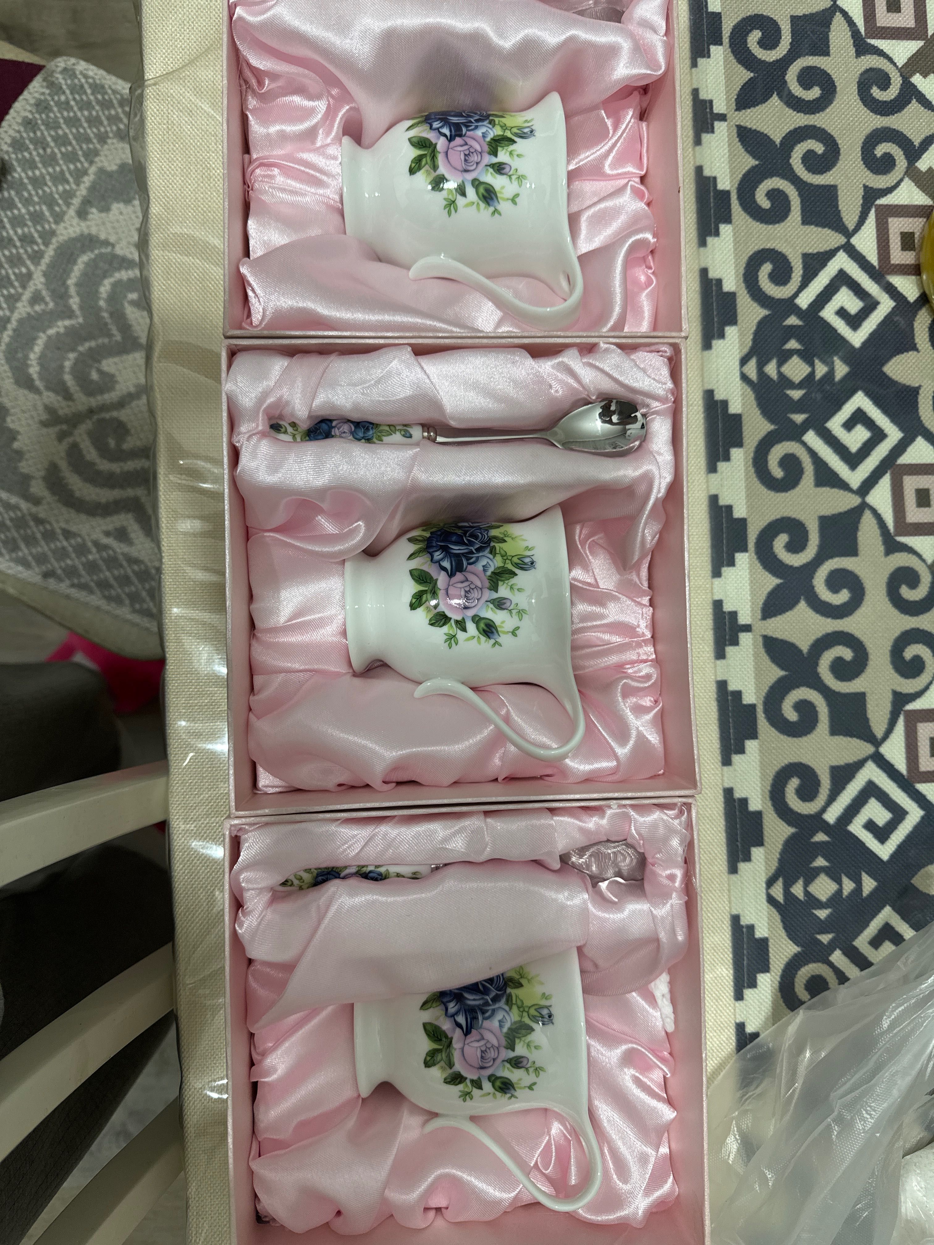 Подарочный набор чашка и ложка