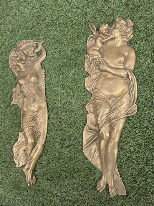 Plachete decorative din bronz,