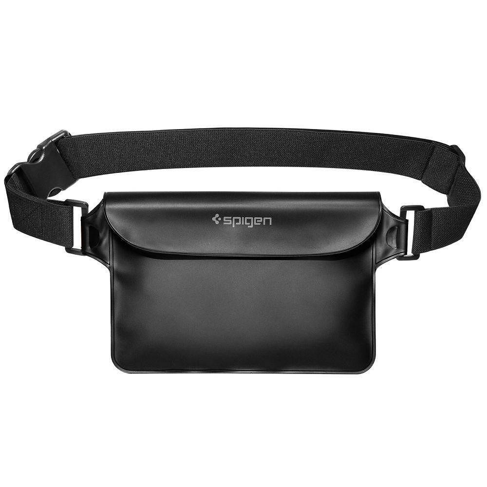 Универсална водоустойчива чанта spigen a620 black 2 pack