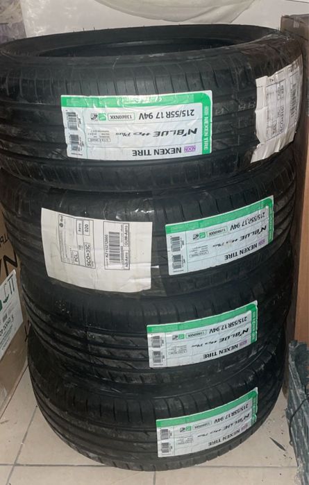 Продаются новые шины Nexen размер 215/55/17 made in Korea