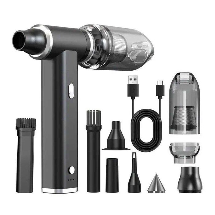 Воздуходувка, турбовентилятор, турбофен, пылесос для автомлбиля