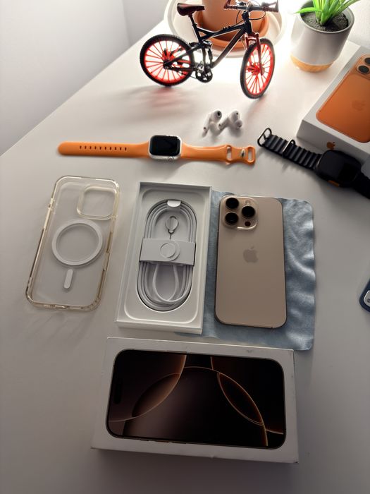 iPhone 16 Pro Desert Titanium 256 GB Garantie 1 an Altex