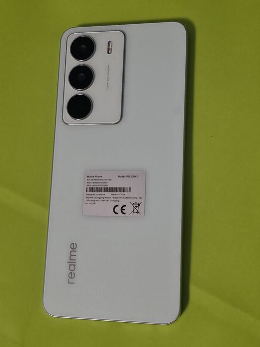 КАТО НОВ 128GB Realme 14x 5G Yettel Гаранция 2028г. Green / Зелен