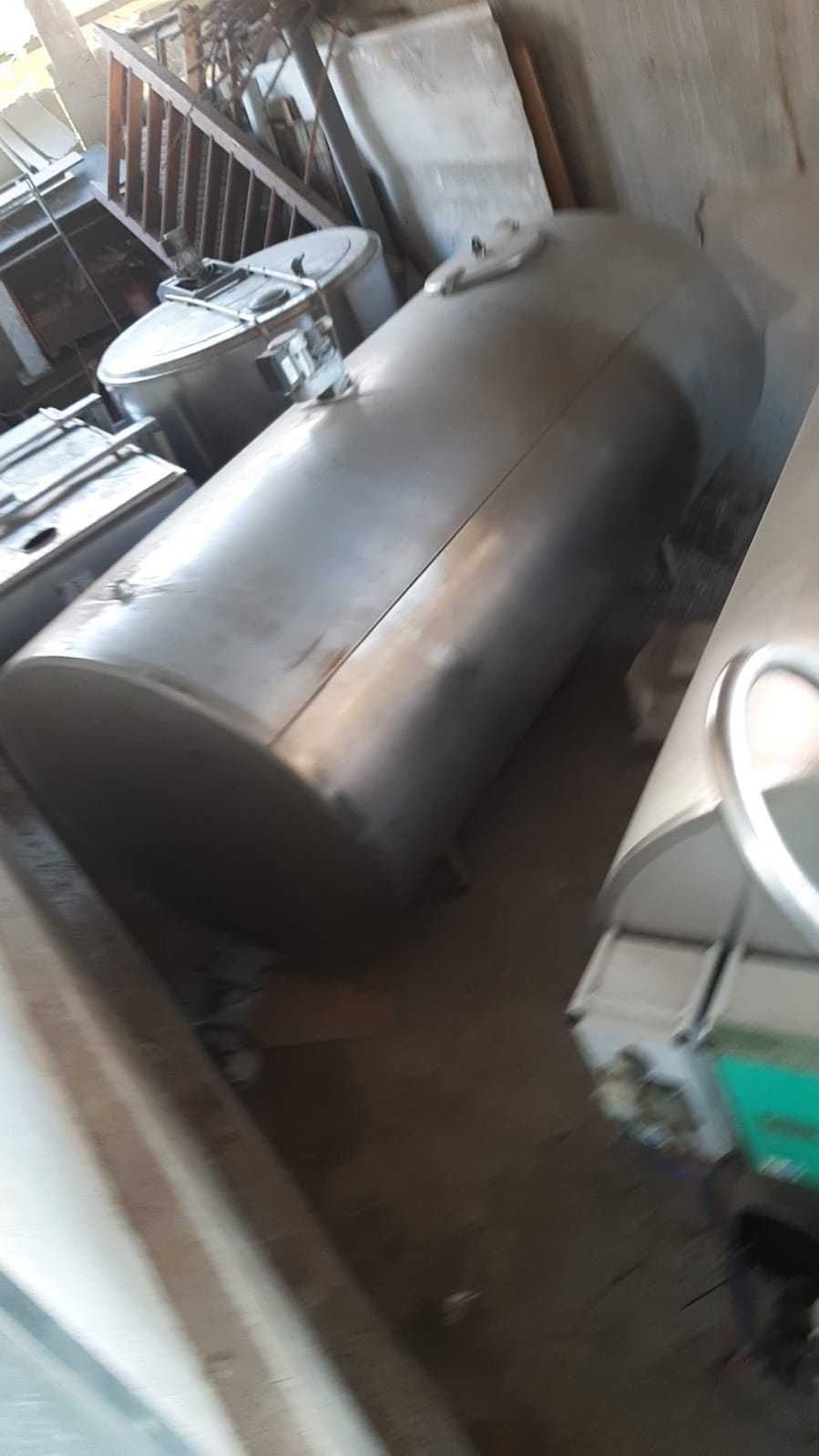 tanc sau vana de recire, raciror, tanc  bazin de transport lapte 3500l