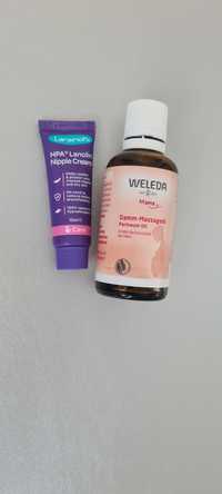 Crema Lanolin HPA, 10ml și Ulei de masaj pentru perineu, 50ml, Weleda