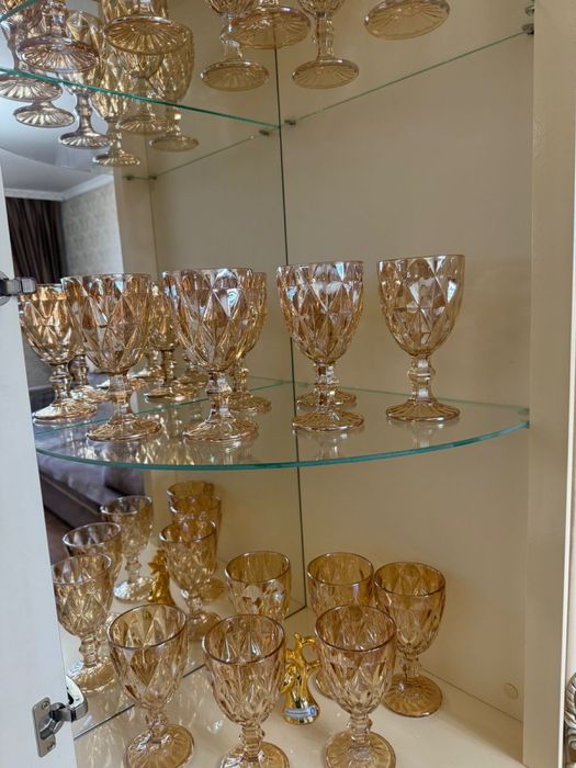 Продам фужеры 18 штук за 6.000 тг.