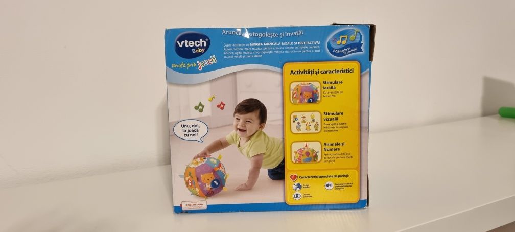 Minge muzicala moale și distractiva Vtech Baby
